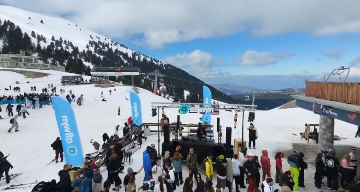 Από τις πίστες στο dancefloor – Το Après Ski Party της Allwyn που ξεσήκωσε το Χιονοδρομικό Κέντρο Καλαβρύτων