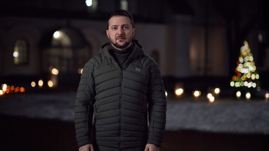 Ζελένσκι: Οι Ουκρανοί κάνουν το δικό τους θαύμα των Χριστουγέννων