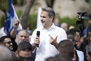 Μητσοτάκης: Να επαναβεβαιώσουμε την ισχυρή εντολή στις 25 Ιουνίου