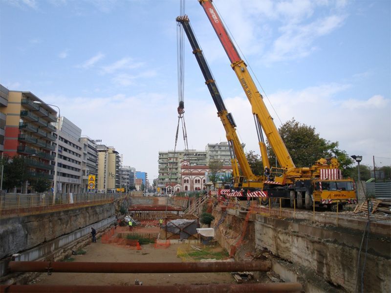 Νεκρός χειριστής γερανού σε εργοτάξιο του μετρό Θεσσαλονίκης