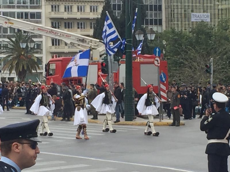 Φωτογραφίες από τη στρατιωτική παρέλαση για την 25η Μαρτίου