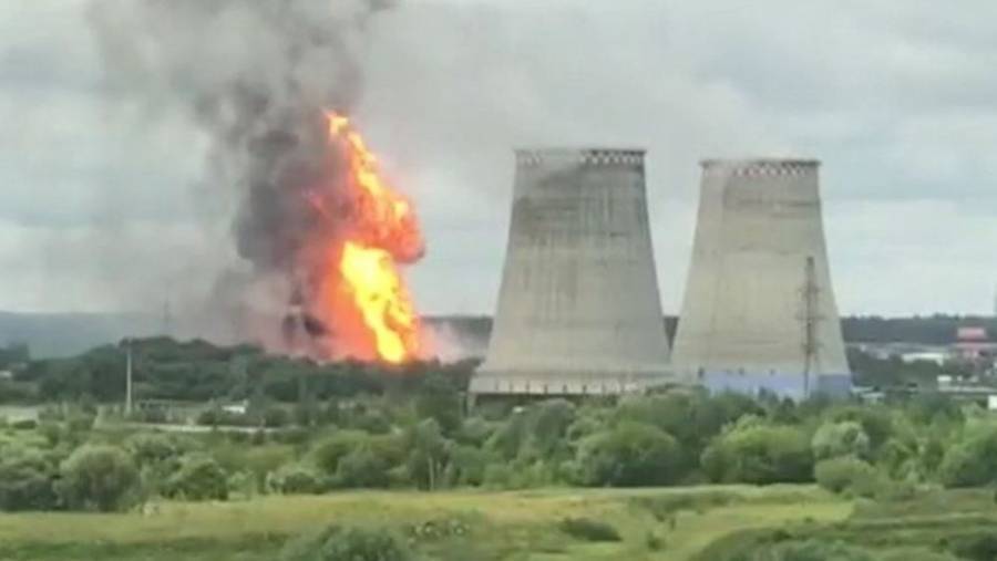 Ρωσία: Μεγάλη πυρκαγιά σε θερμοηλεκτρικό σταθμό