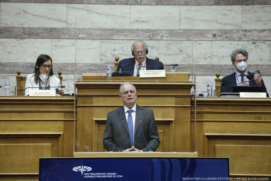 Χαιρετισμός Τασούλα στη συνάντηση Επιτροπής της Κοινοβουλευτικής Συνέλευσης του ΝΑΤΟ