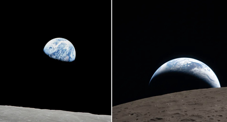 Πώς άλλαξε η Γη μέσα σε μισό αιώνα – Aπό το Apollo 8 στο Artemis II