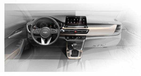 Πρώτες εικόνες απ'το εσωτερικό του νέου κόμπακτ SUV της KIA