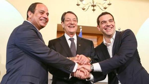 Συνάντηση Αναστασιάδη-Σίσι-Τσίπρα την Τρίτη στην Λευκωσία