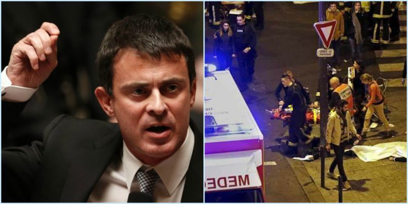 Παρίσι-Μακελειό - Βαλς: «Γνωρίζαμε ότι θα χτυπήσουν από το καλοκαίρι-Έχουμε πόλεμο»
