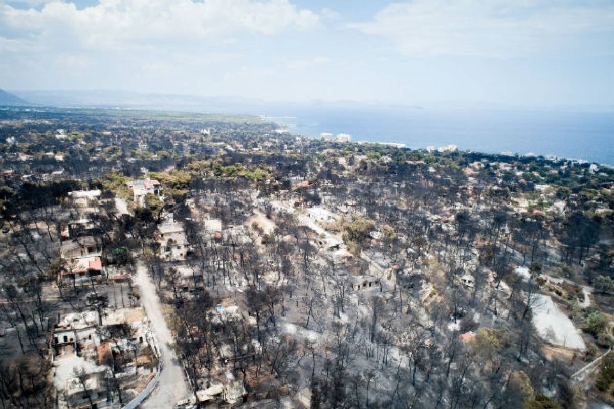 Ξεκίνησε η υλοτόμηση στην απαλλοτριωμένη ζώνη της Λ. Μαραθώνος