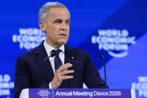«Ρεαλισμός βασισμένος σε αρχές», το μήνυμα Κάρνεϊ από το Νταβός