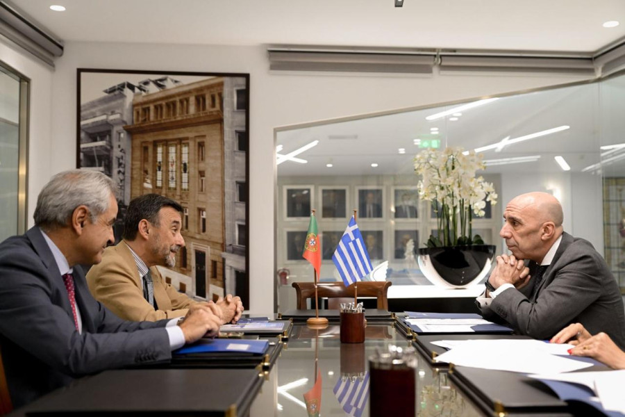 Μπρατάκος: Σημαντικές δυνατότητες για την περαιτέρω ενίσχυση της οικονομικής συνεργασίας Ελλάδας - Πορτογαλίας