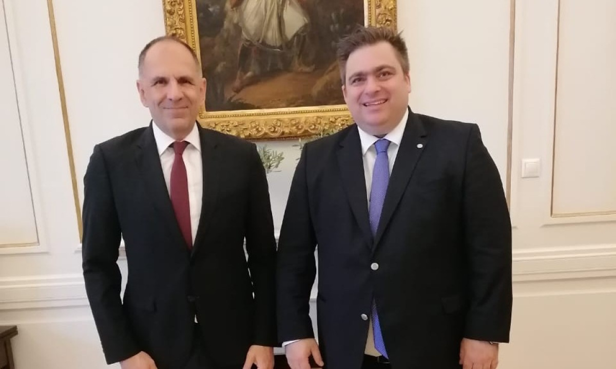 Συνάντηση Βουτσινά-Γεραπετρίτη: Στο επίκεντρο η εκπροσώπηση της ελληνικής επιχειρηματικότητας στο Ευρωπαϊκό Κοινοβούλιο