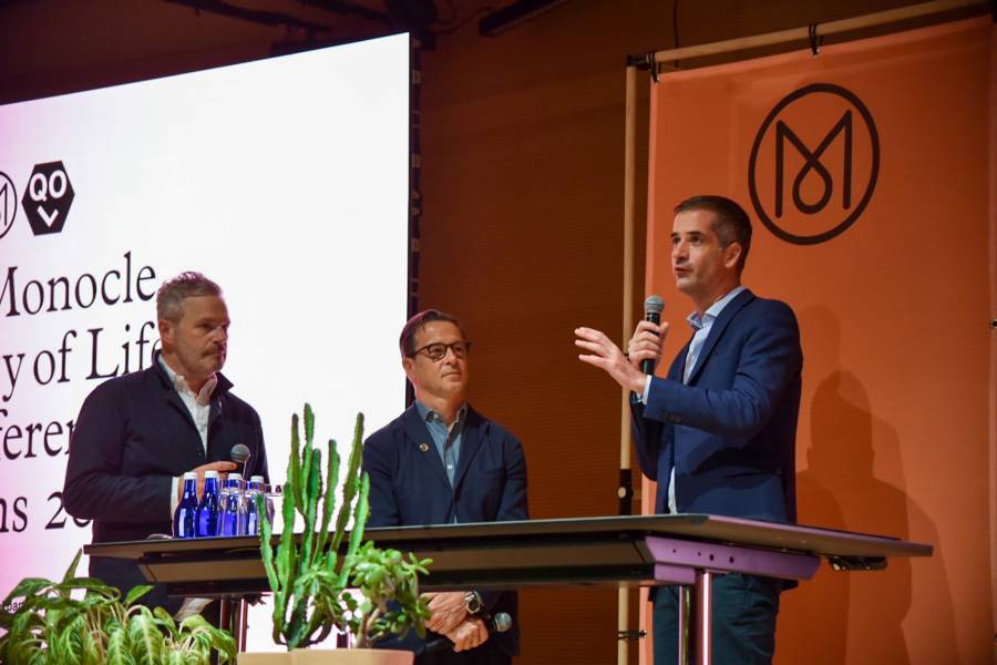 Μπακογιάννης στο Συνέδριο του Monocle: Η Αθήνα γεννιέται ξανά
