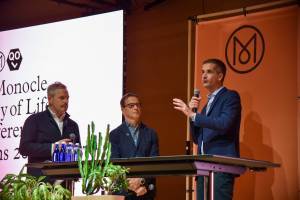 Μπακογιάννης στο Συνέδριο του Monocle: Η Αθήνα γεννιέται ξανά