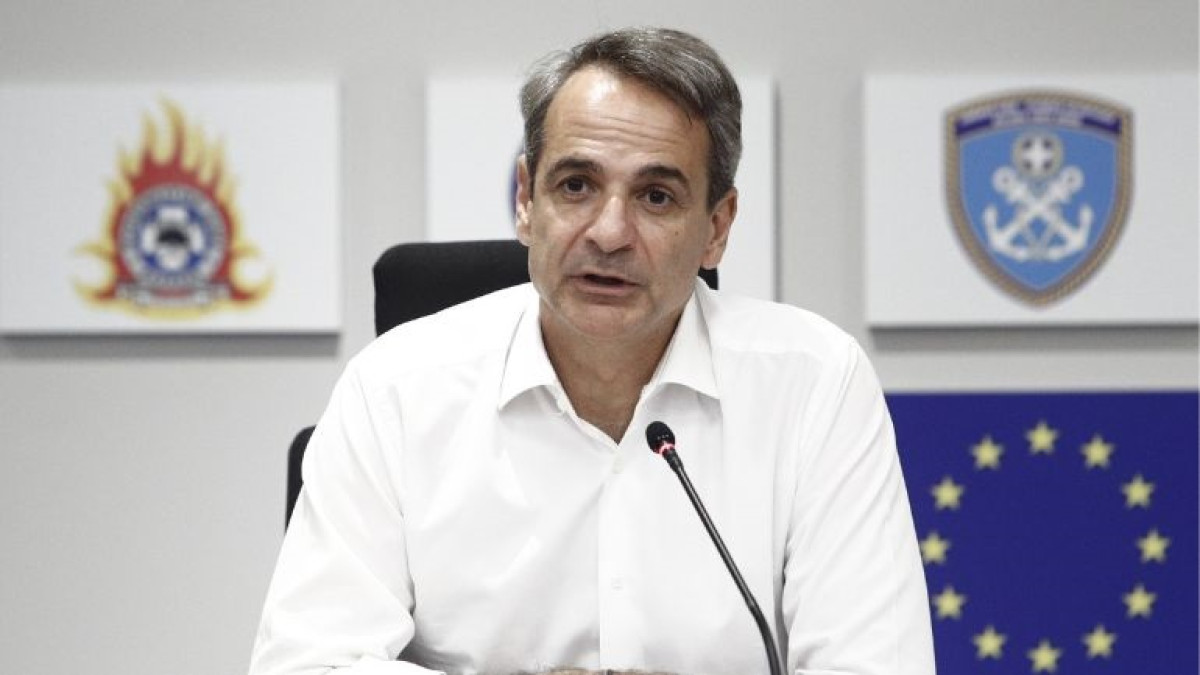 Ξανά στο συντονιστικό της Πολιτικής Προστασίας ο Κυριάκος Μητσοτάκης