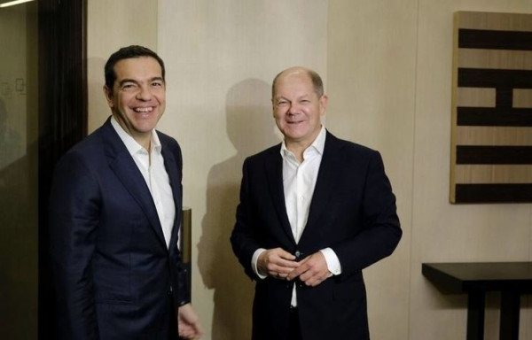 Συνάντηση Τσίπρα- Όλαφ Σολτς στο Βερολίνο