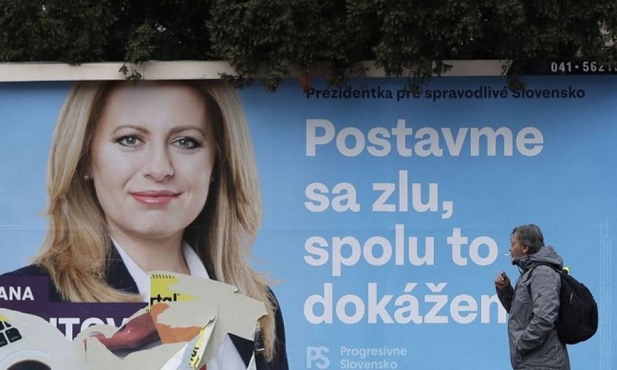 Σλοβακία: Νίκη της Τσαπούτοβα στον α΄ εκλογικό γύρο