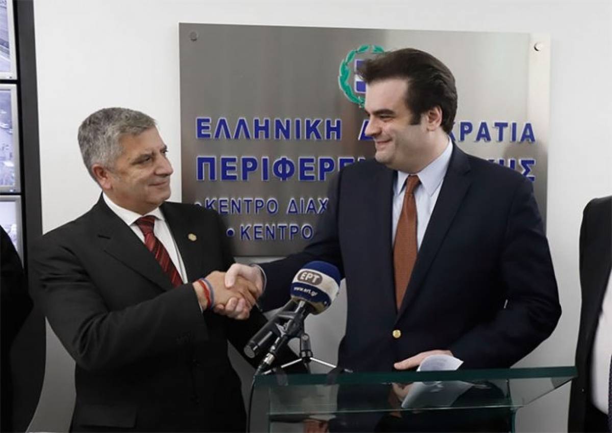 Συνάντηση Πατούλη- Πιερρακάκη: Η Περιφέρεια Αττικής στην ψηφιακή εποχή