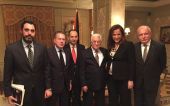 Συνάντηση Γ. Πλακιωτάκη με τον Μαχμούντ Αμπάς