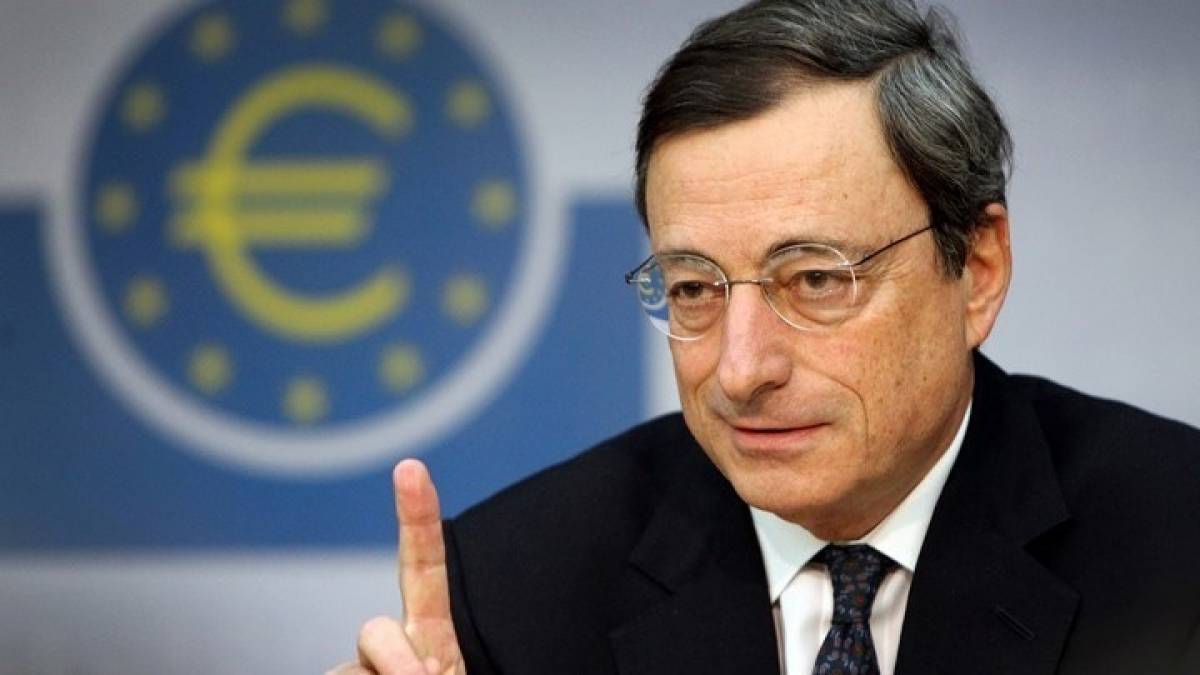 Ντράγκι: Οι εμπορικές εντάσεις αντίθετος άνεμος στην οικονομία της ευρωζώνης