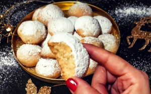 Κουραμπιέδες με 3 υλικά, από τη food blogger Supermum_of_twinboys