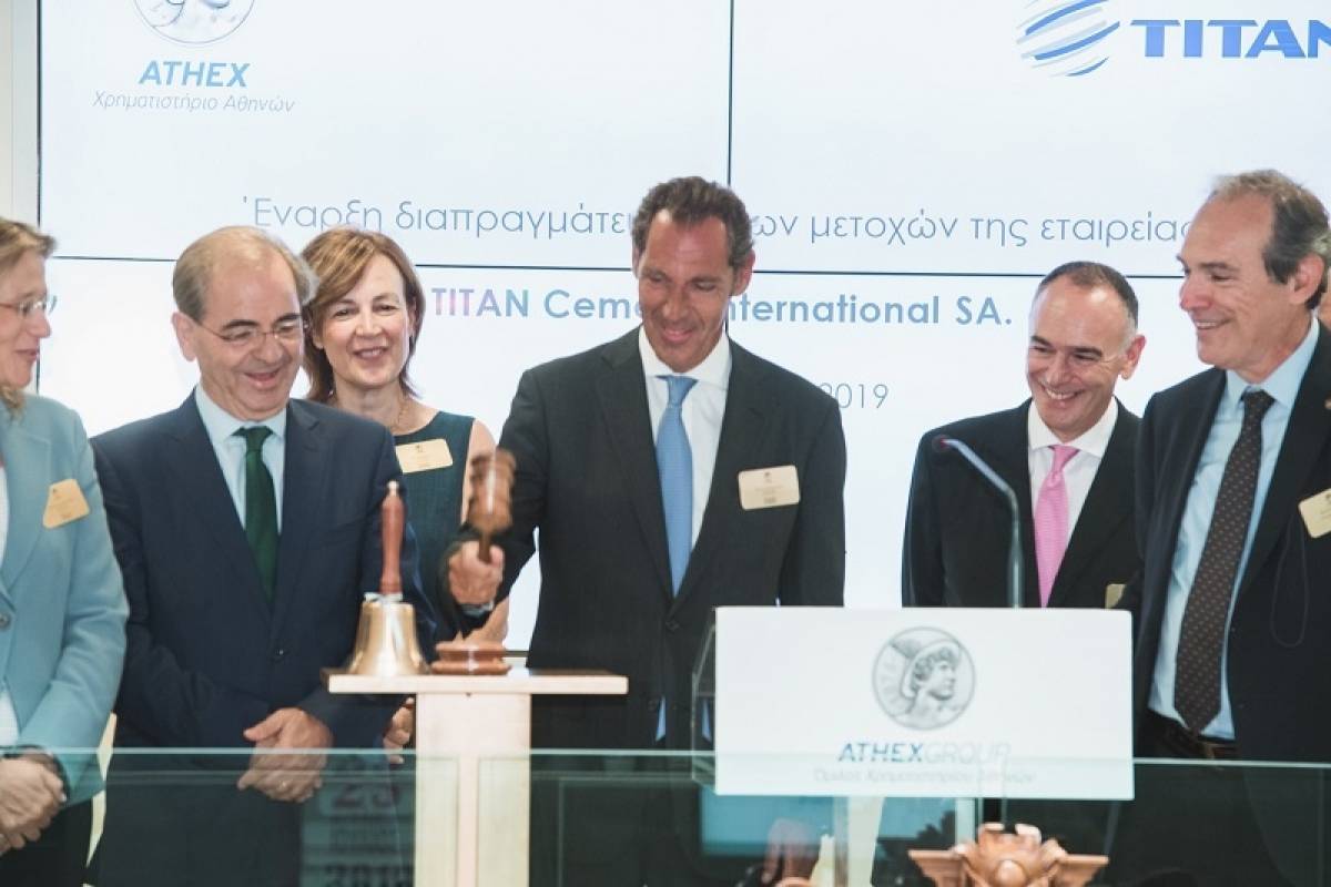 Ν. Κανελλόπουλος (Τιτάν): Ημέρα-σταθμός η σημερινή για τον όμιλο