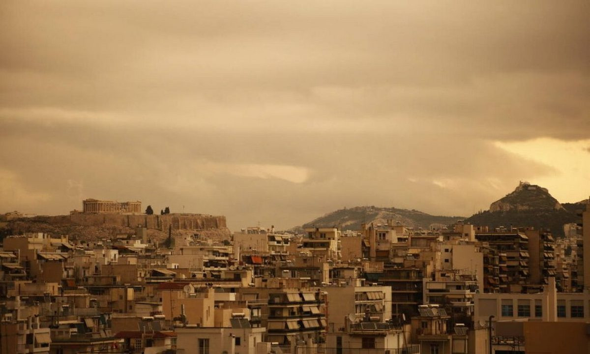 Υψηλές συγκεντρώσεις αφρικανικής σκόνης στη νότια Ελλάδα-Το γράφημα του meteo