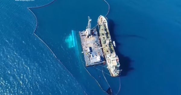 Θα συνεχιστεί την Κυριακή η ανέλκυση του “ΑΓΙΑ ΖΩΝΗ ΙΙ”