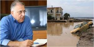 Θεοδωρικάκος για Εύβοια: Έχουν πλημμυρίσει πάνω από 3.000 σπίτια