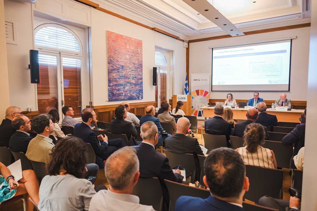 Συμβούλιο ΣΕΒ για τη Βιώσιμη Ανάπτυξη: Παραμένει στη θέση του προέδρου ο Γεώργιος Αλεξόπουλος