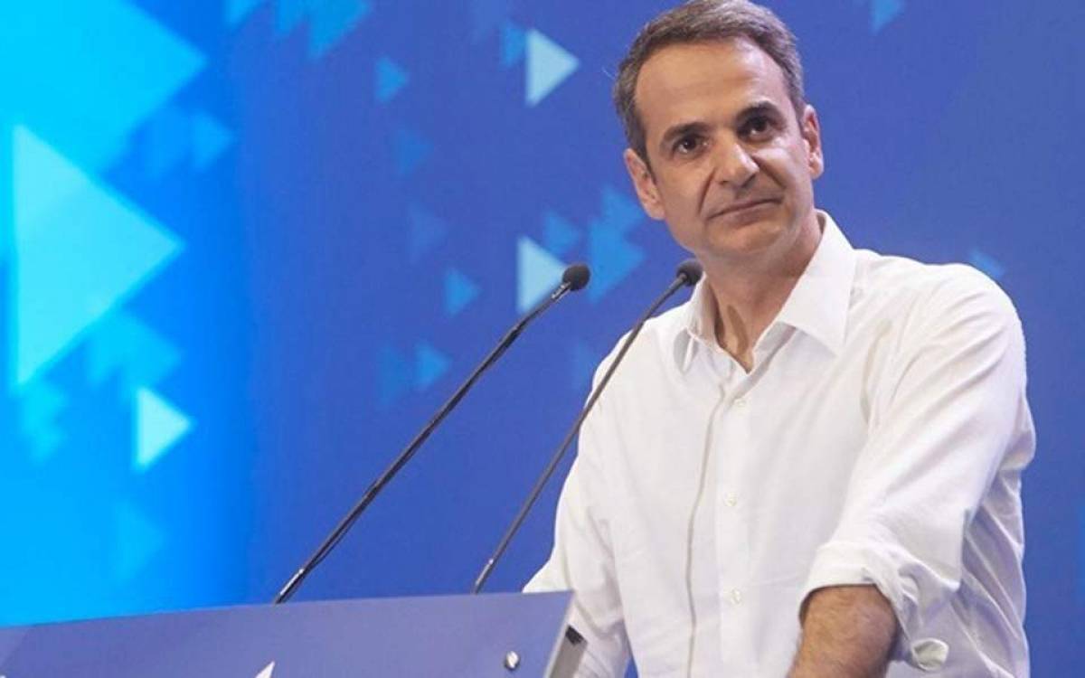 Μητσοτάκης:To χρώμα του χάρτη είναι το γαλάζιο της χώρας μας