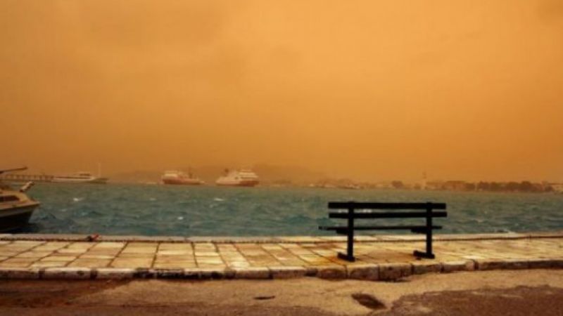 Αφρικανική σκόνη πάνω από την Κρήτη