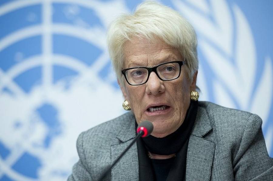 Ντελ Πόντε: Ο Ερντογάν πρέπει να κατηγορηθεί για εγκλήματα πολέμου