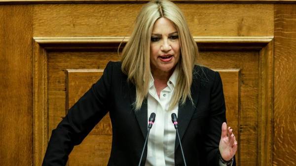 Γεννηματά σε Μητσοτάκη: Αποτύχατε και είναι ώρα εθνικής συνεννόησης