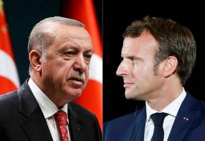 FAZ: Το... δεύτερο επίπεδο της κόντρας Μακρόν-Ερντογάν