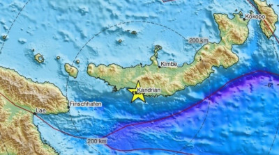 Ισχυρός σεισμός 6,5 ρίχτερ στην Παπούα Νέα Γουινέα
