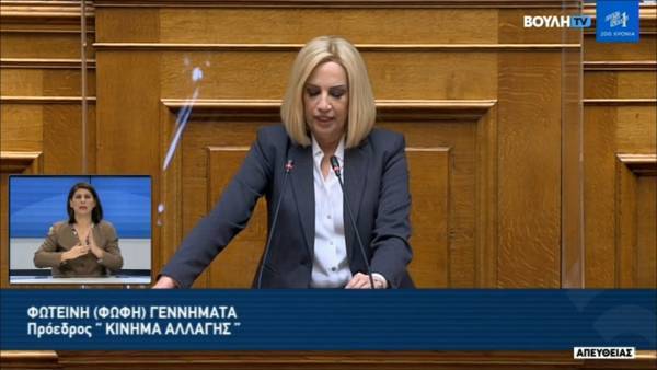 Το κοινοβουλευτικό φάουλ της Φώφης