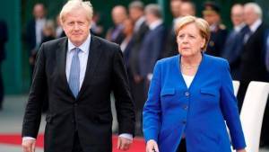 Το μήνυμα Τζόνσον στη Μέρκελ για Brexit χωρίς συμφωνία