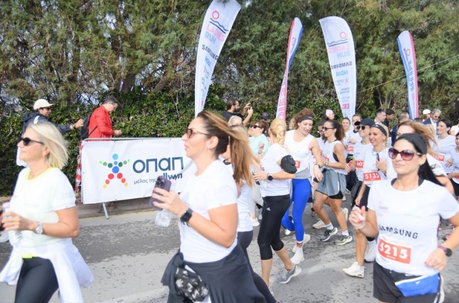 13ο Ladies Run: Μια γιορτή της γυναικείας δύναμης με την υπογραφή του ΟΠΑΠ - Περισσότερες από 1.000 γυναίκες έτρεξαν για καλό σκοπό