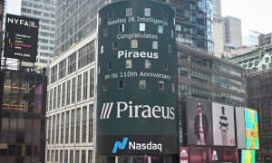 Τράπεζα Πειραιώς: Επέτειος 110 ετών στον Nasdaq στην Times Square και ρεκόρ αποτίμησης