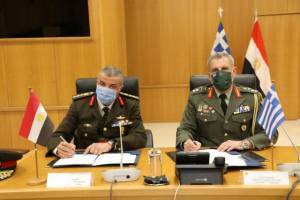 Αναβαθμίζεται η σχέση των Ενόπλων Δυνάμεων Ελλάδας και Αιγύπτου