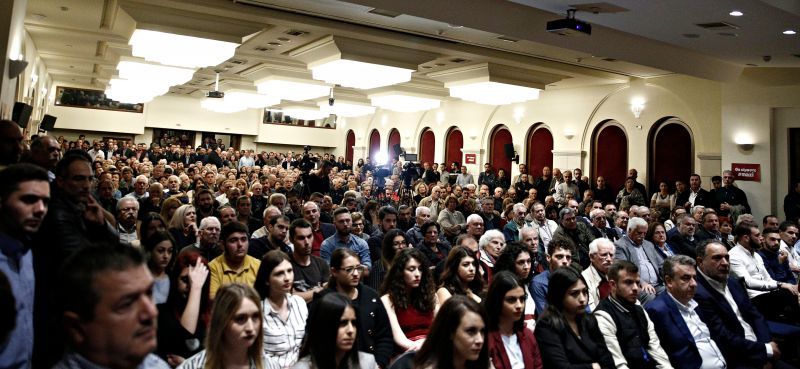 Ανδρουλάκης:Δώστε μου τη δύναμη ν`αλλάξουμε την παράταξη-Δεν θα σας προδώσω
