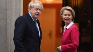 Βrexit: Ατελέσφορη η συνομιλία Τζόνσον-Φον ντερ Λάιεν-Διαφορές σε κρίσιμα ζητήματα
