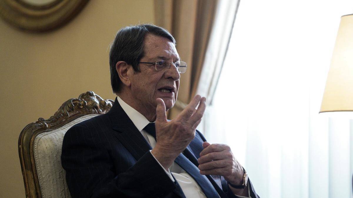 Κυπριακό: Απογοήτευση Αναστασιάδη για τις θέσεις των Τουρκοκυπρίων