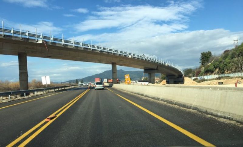 Ιόνια Οδός: Διακοπή κυκλοφορίας στο τμήμα Γαβρολίμνη – Μεσολόγγι