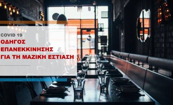 ΕΦΕΤ: Οδηγός επανεκκίνησης για τη μαζική εστίαση