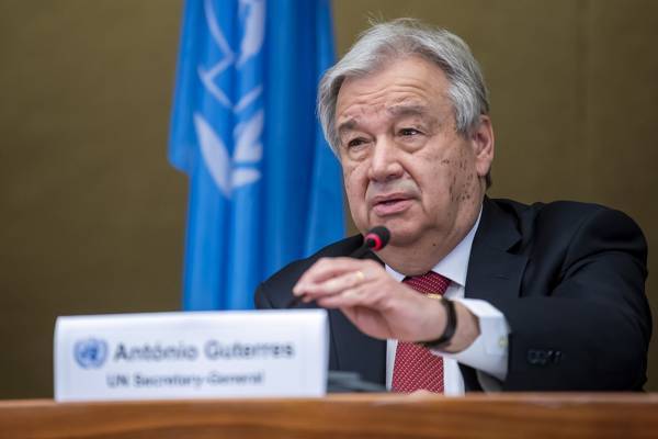 Γκουτέρες: Μόνος τρόπος εξόδου από την κρίση είναι τα εμβόλια