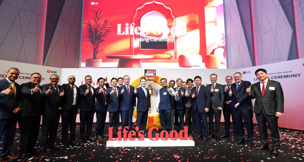 Η LG Electronics India εισάγεται στο Χρηματιστήριο NSE – Το πρόγραμμα Make India Global