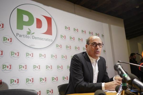 Αισιόδοξος για σχηματισμό κυβέρνησης ο αρχηγός του ιταλικού Δημοκρατικού Κόμματος