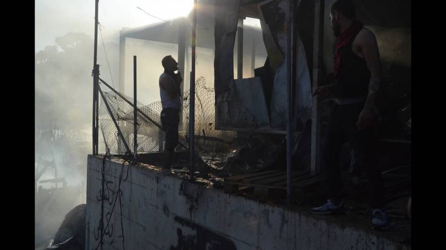 Μόρια: Μία η νεκρή σύμφωνα με τις αρχές