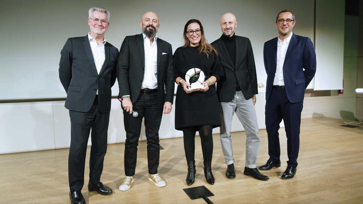 Philippe Capoul (Purchasing Director Europe), D. Lekkakos, M. Panagiotou, Joel Tronchon (Development Director Zone Europe), Christophe PRUD’HOMME (Sustainable Sourcing Director Europe Indirect).